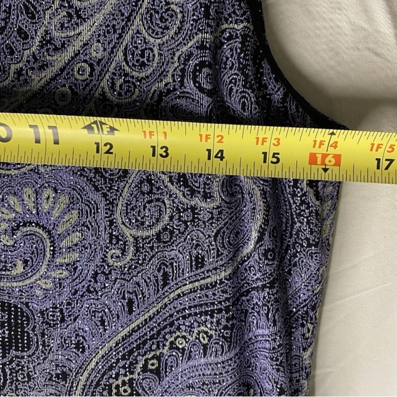 Alex Evenings Floral Sparkle Dress 2 Piece Purple Gown Sz 10 Mother Of The Bride - Picture 5 of 15